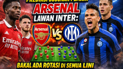 Prediksi Susunan Pemain Arsenal Lawan Inter