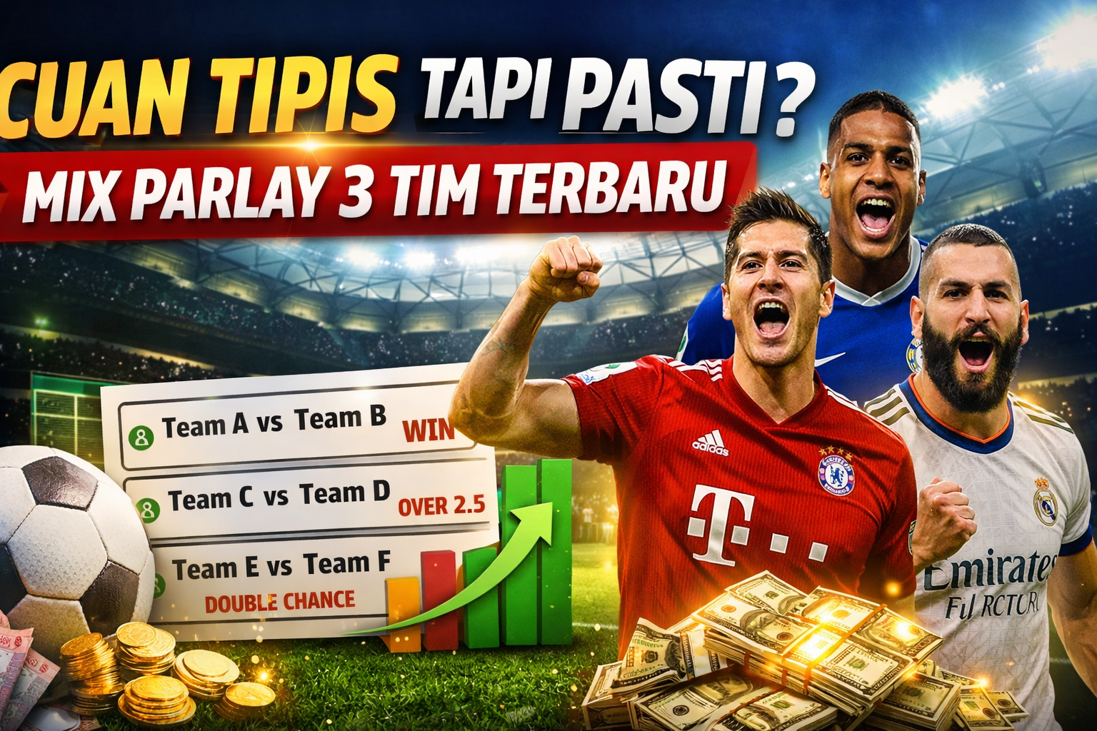 Mix Parlay 3 Tim Terbaru yang Layak Dipertimbangkan Hari Ini