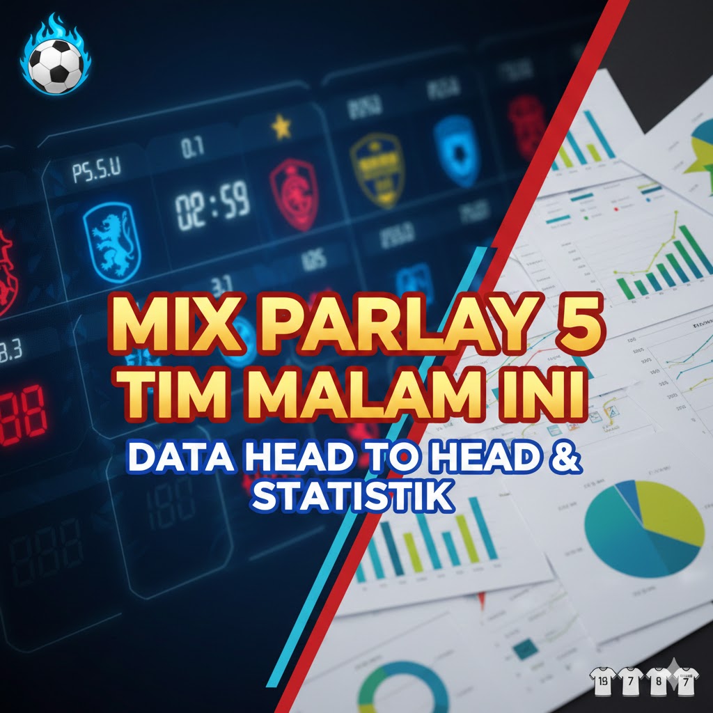 Prediksi Mix Parlay 5 Tim Malam Ini: Data Head to Head & Statistik Lengkap