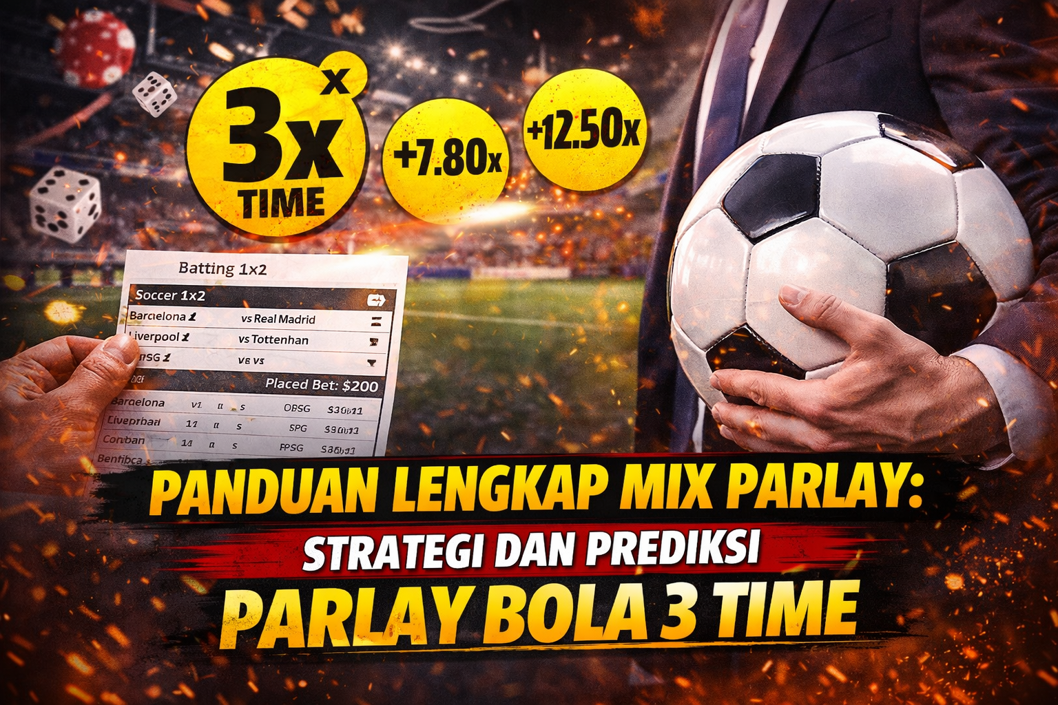 Panduan Lengkap Mix Parlay: Strategi dan Prediksi Parlay Bola 3 Time