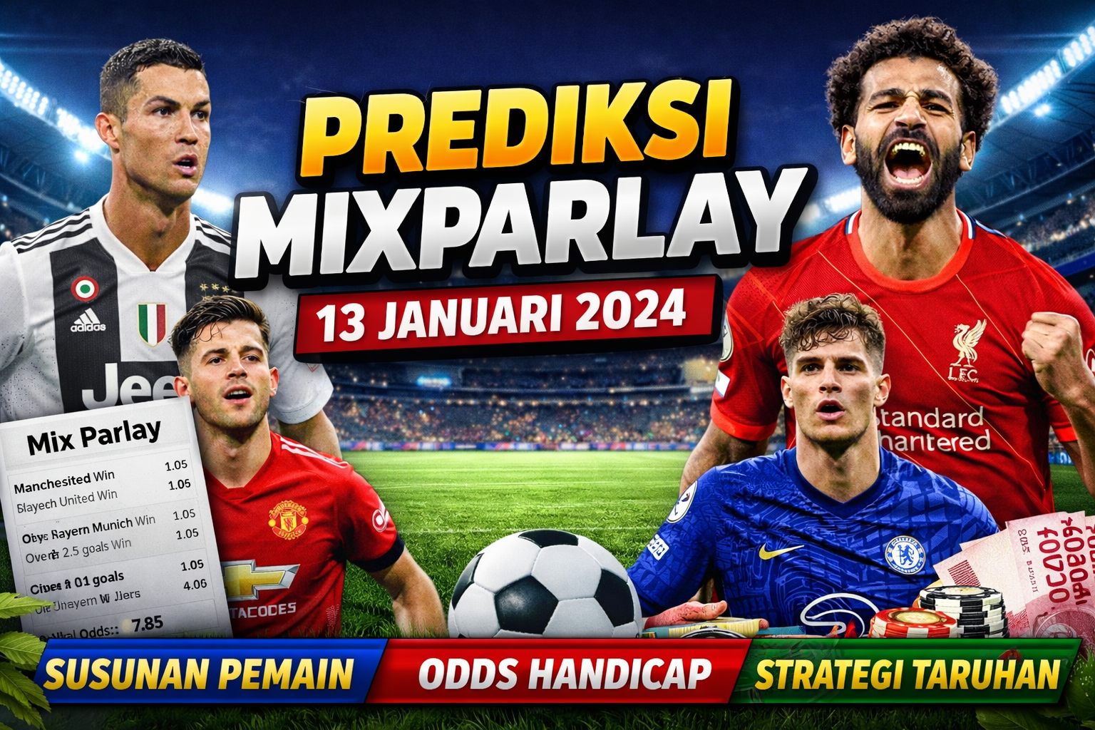 Prediksi MixParlay Bola 13 Januari