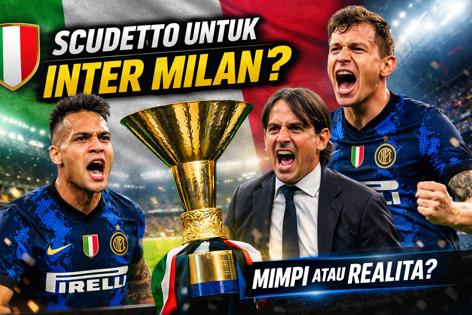 Scudetto untuk Inter Milan? Peluang, Tantangan, dan Analisis Lengkap Musim Ini