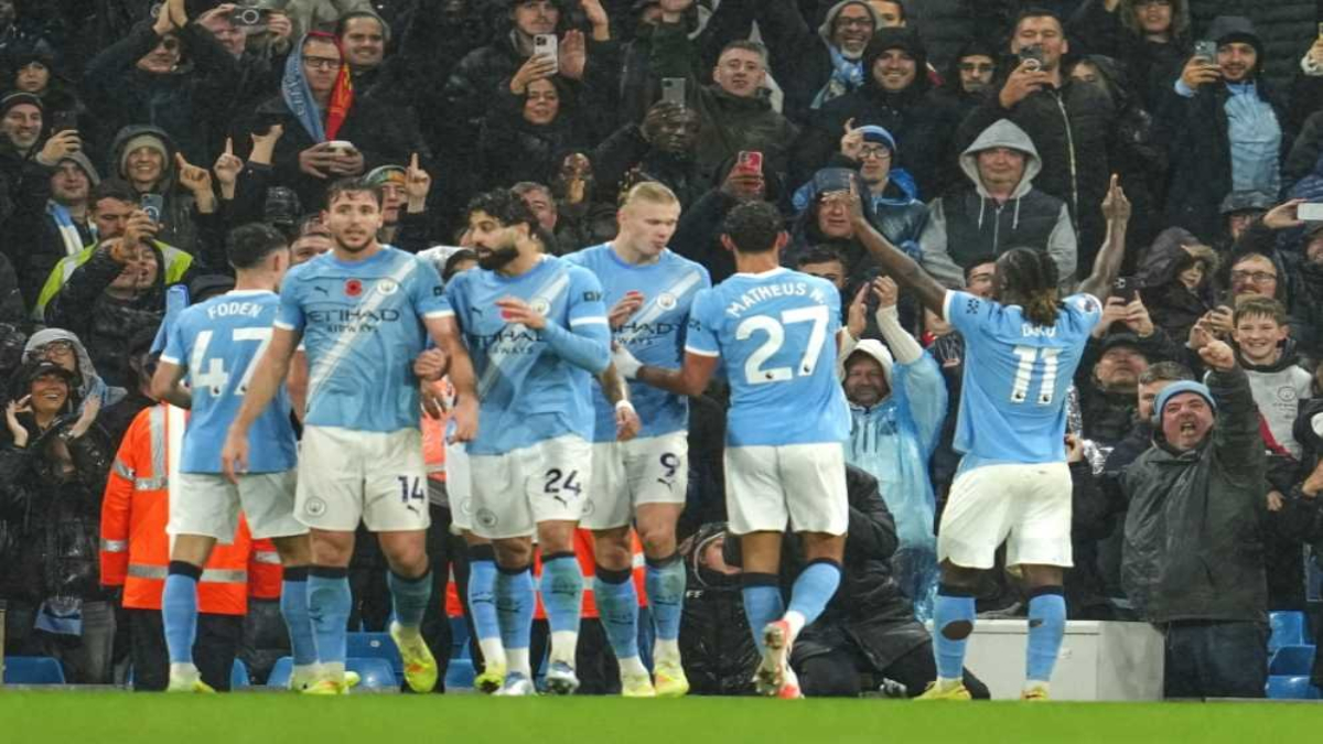 Pesta gol Man City di Etihad diwarnai gol perdana Antoine Semenyo