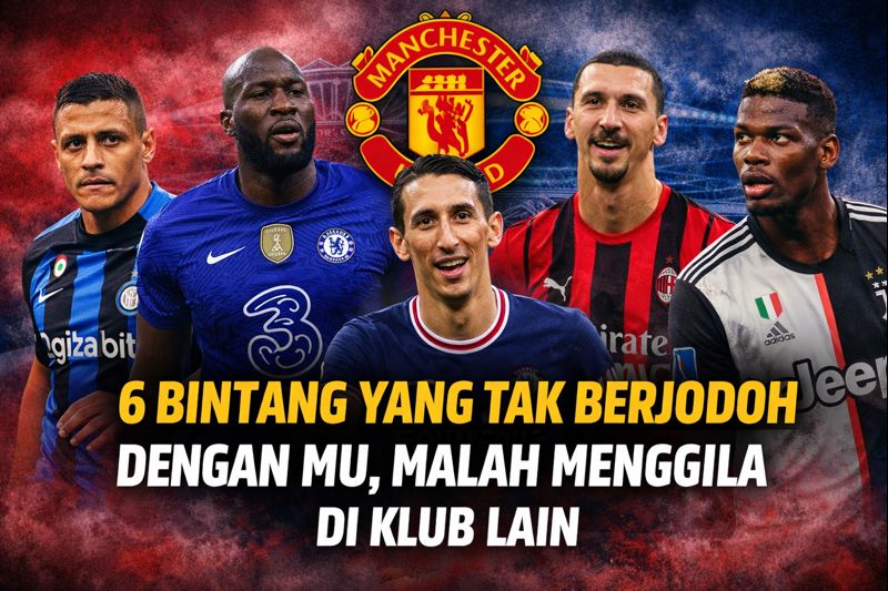 6 Bintang yang Tak Berjodoh dengan MU, Malah Menggila di Klub Lain