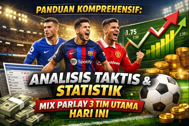 Panduan Komprehensif: Analisis Taktis & Statistik Mix Parlay 3 Tim Utama Hari Ini