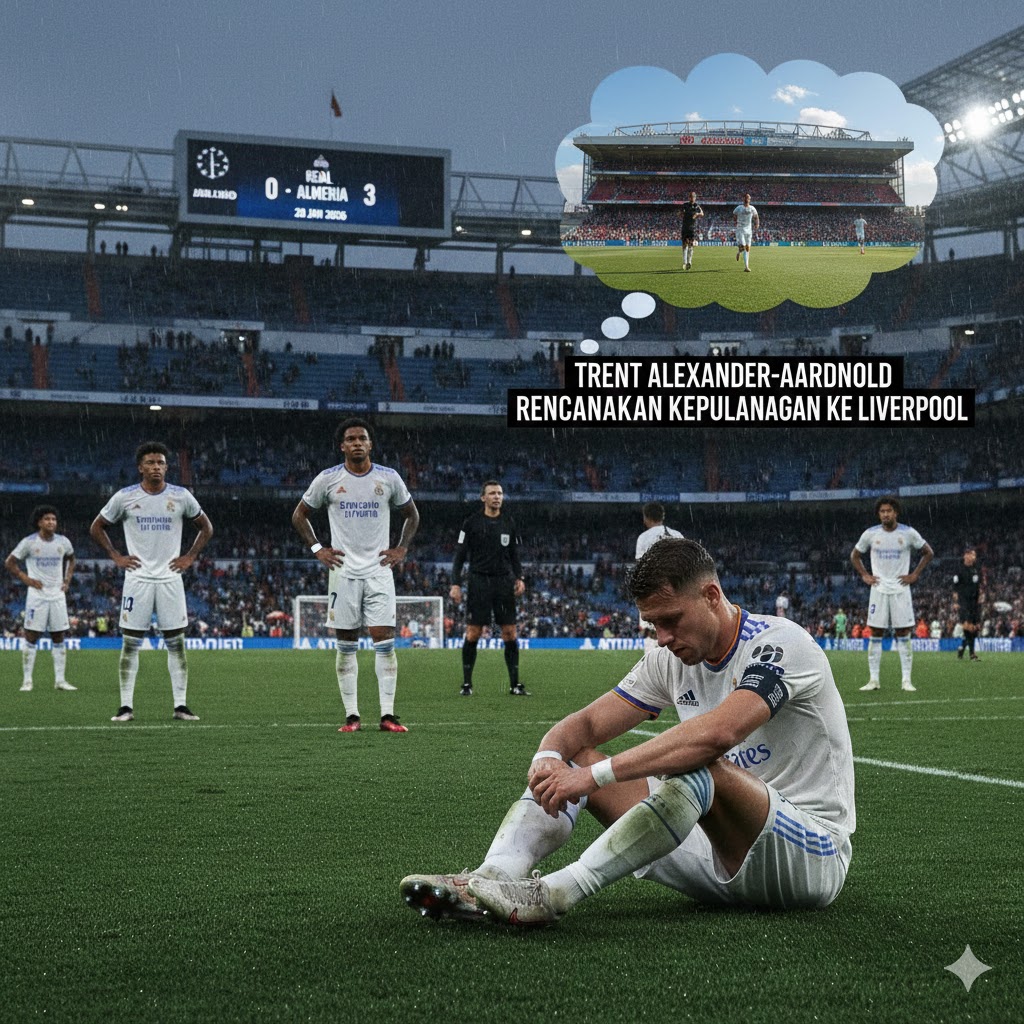 Masa Sulit di Real Madrid, Trent Alexander-Arnold Rencanakan Kepulangan ke Liverpool