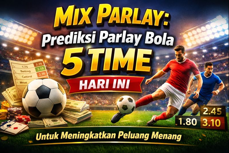 Mix Parlay: Prediksi Parlay Bola 5 Time Hari Ini untuk Meningkatkan Peluang Menang