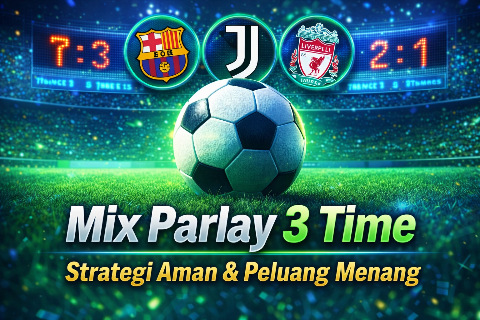 Mix Parlay: Konten Prediksi Parlay Bola 3 Time dengan Strategi Aman dan Peluang Menang Lebih Realistis