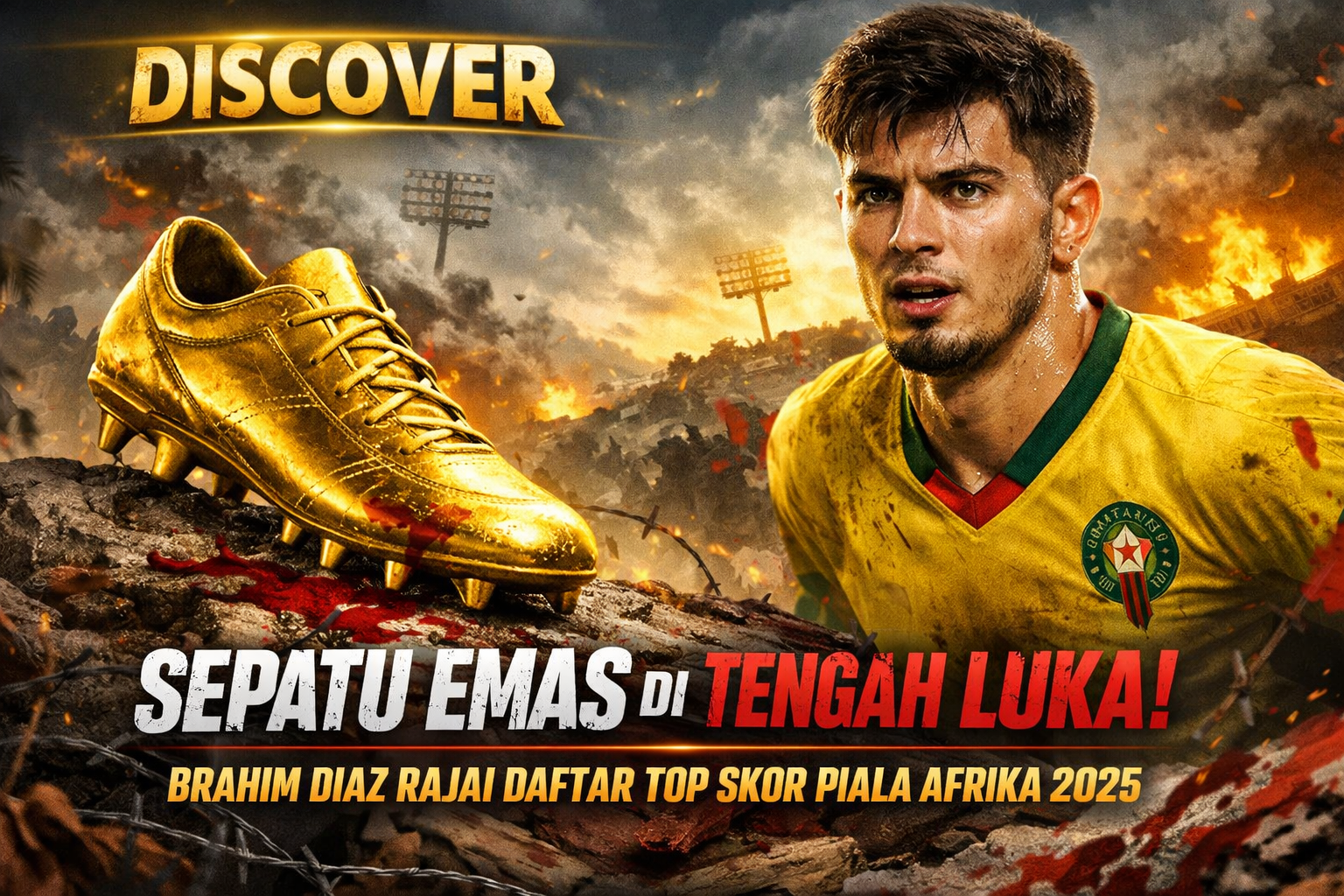 Sepatu Emas di Tengah Luka: Brahim Diaz Rajai Daftar Top Skor Piala Afrika 2025