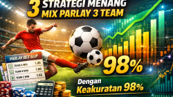 Memberikan Tiga Strategi untuk Memenangkan Taruhan Mix Parlay 3 Team dengan Keakuratan 98 Persen
