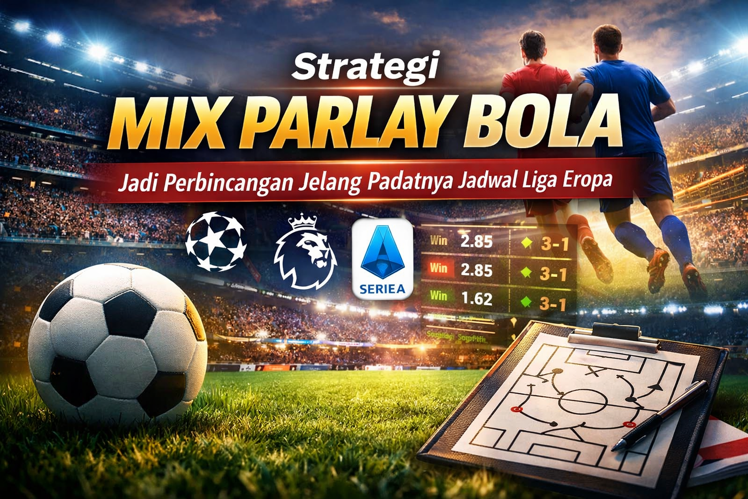 Strategi Mix Parlay Bola Jadi Perbincangan Jelang Padatnya Jadwal Liga Eropa
