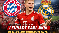 Buka-Bukaan di Depan Fans Bayern, Lennart Karl Akui Real Madrid Klub Impiannya