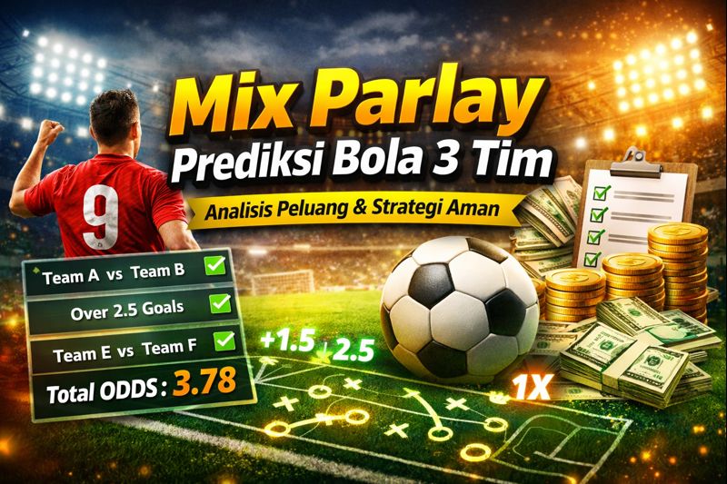 Mix Parlay Prediksi Bola 3 Tim: Analisis Lengkap Peluang Menang dan Strategi Aman