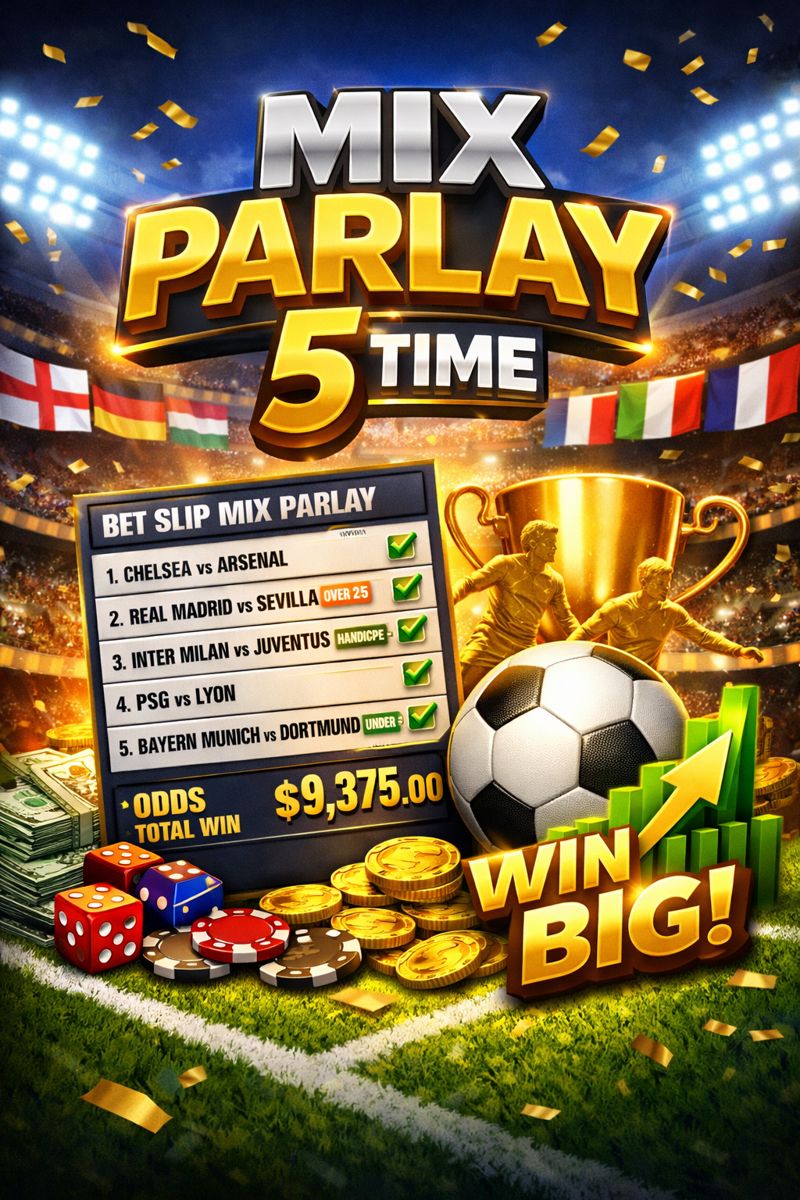 MixParlay: Konten Predik Parlay Bola 5 Time Lengkap, Akurat, dan SEO Friendly
