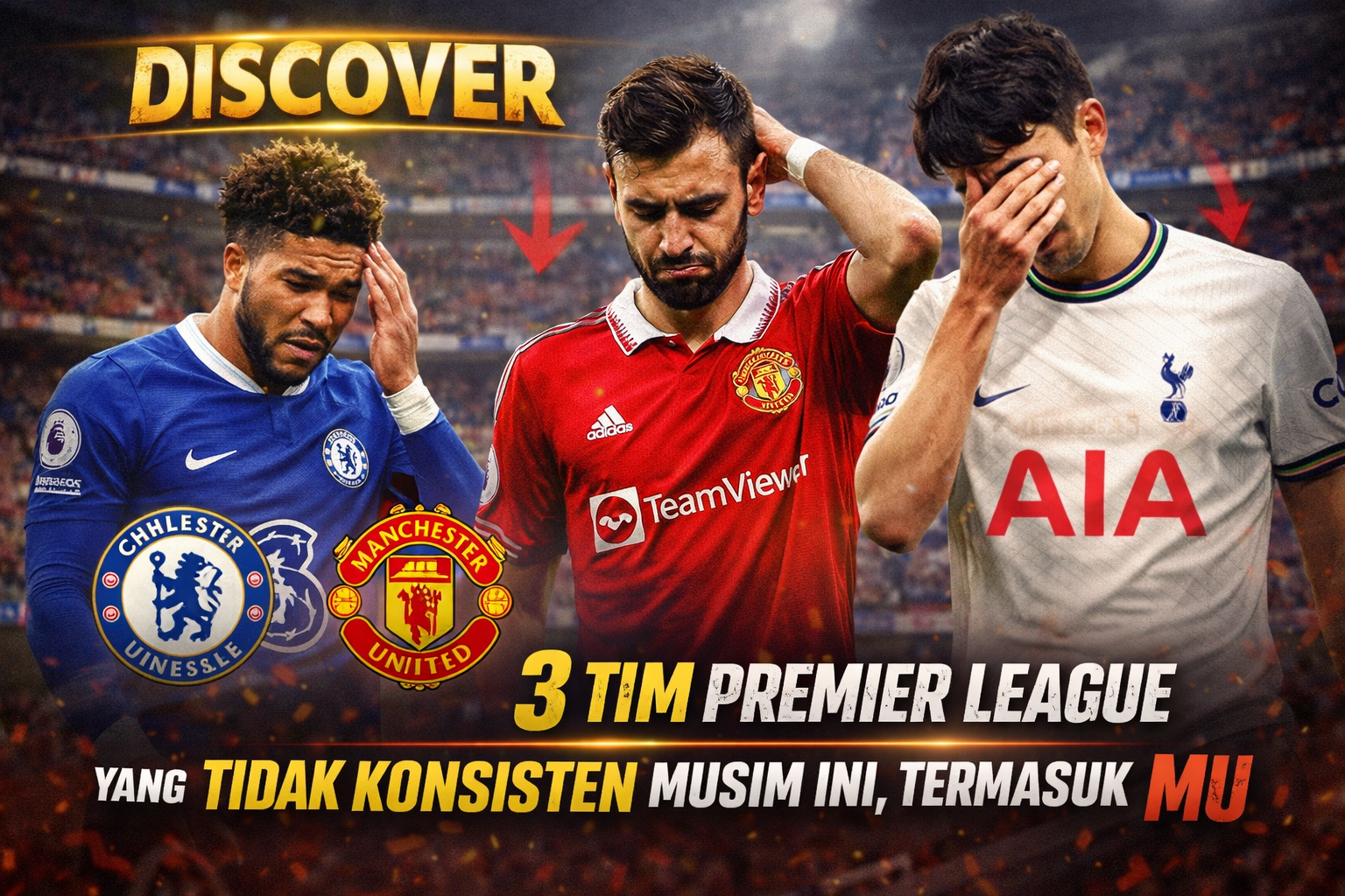 3 Tim Premier League yang Tidak Konsisten Musim Ini, Termasuk MU