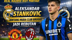 Real Madrid Ikut Pantau Aleksandar Stankovic, Bintang Muda Club Brugge Jadi Rebutan