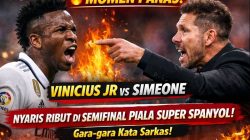 🔥 Momen Panas sampai Nyaris Ribut antara Vinicius Jr dengan Diego Simeone di Semifinal Piala Super Spanyol, Gara-gara Kata Sarkas