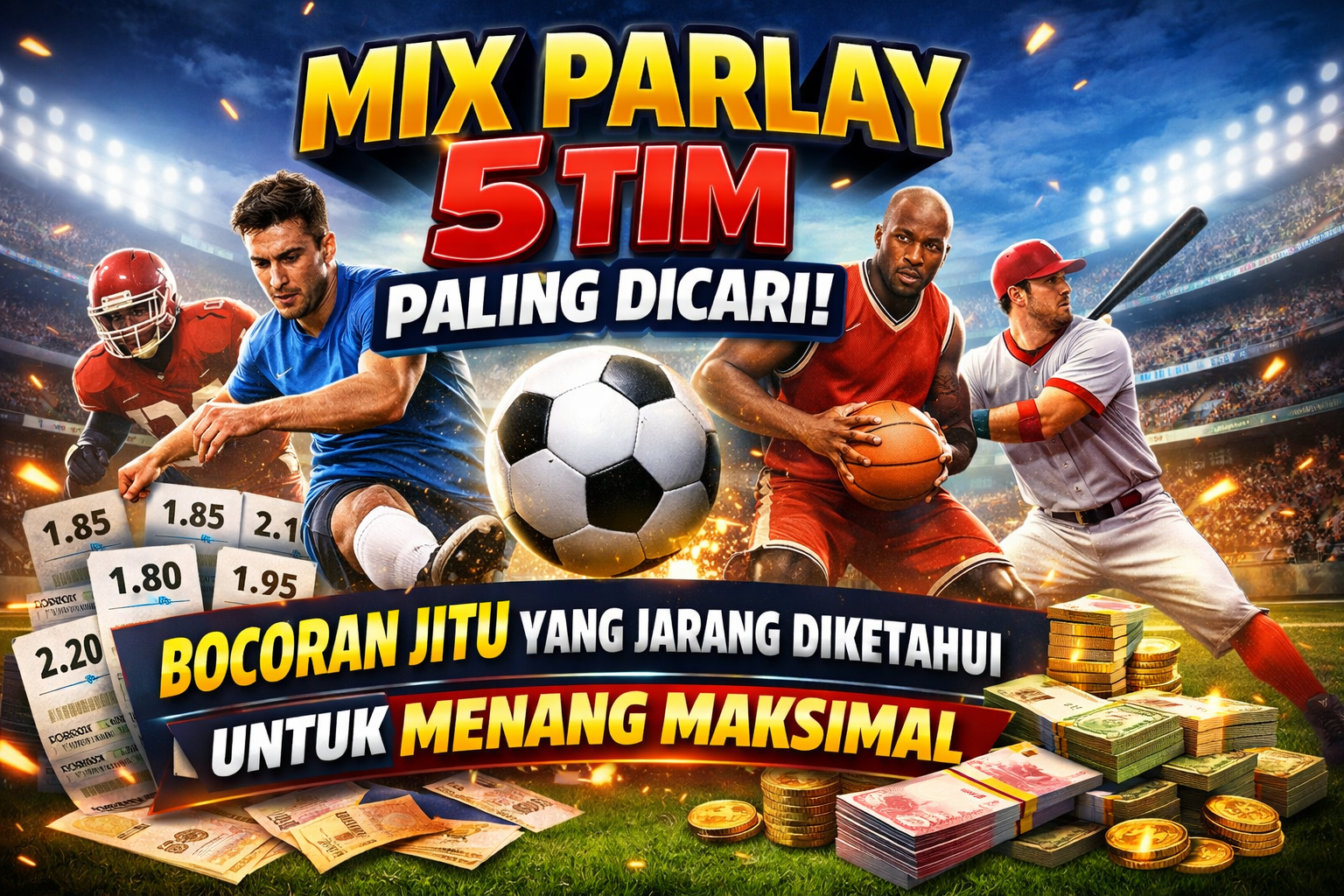 Mix Parlay 5 Tim Paling Dicari: Bocoran Jitu yang Jarang Diketahui untuk Menang Maksimal