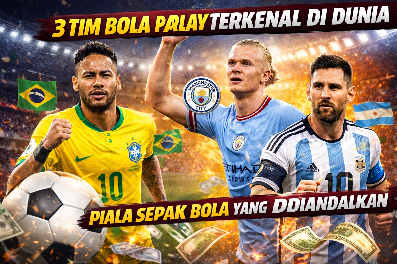 3 Tim Bola Parlay Terkenal di Dunia Piala Sepak Bola yang Paling Diandalkan