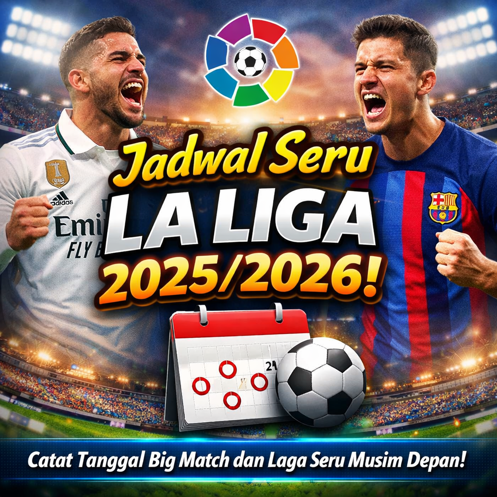 Jadwal Lengkap La Liga 2025/2026