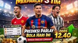 Mixparlay 3 Tim: Prediksi Parlay Bola Hari Ini dengan Analisis Lengkap