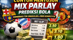 Menyusun Contoh Mix Parlay Prediksi Bola, Kombinasi Tim Unggulan dengan Odds Kompetitif