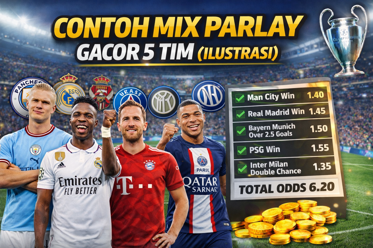 Mix Parlay Gacor 5 Tim (Ilustrasi)
