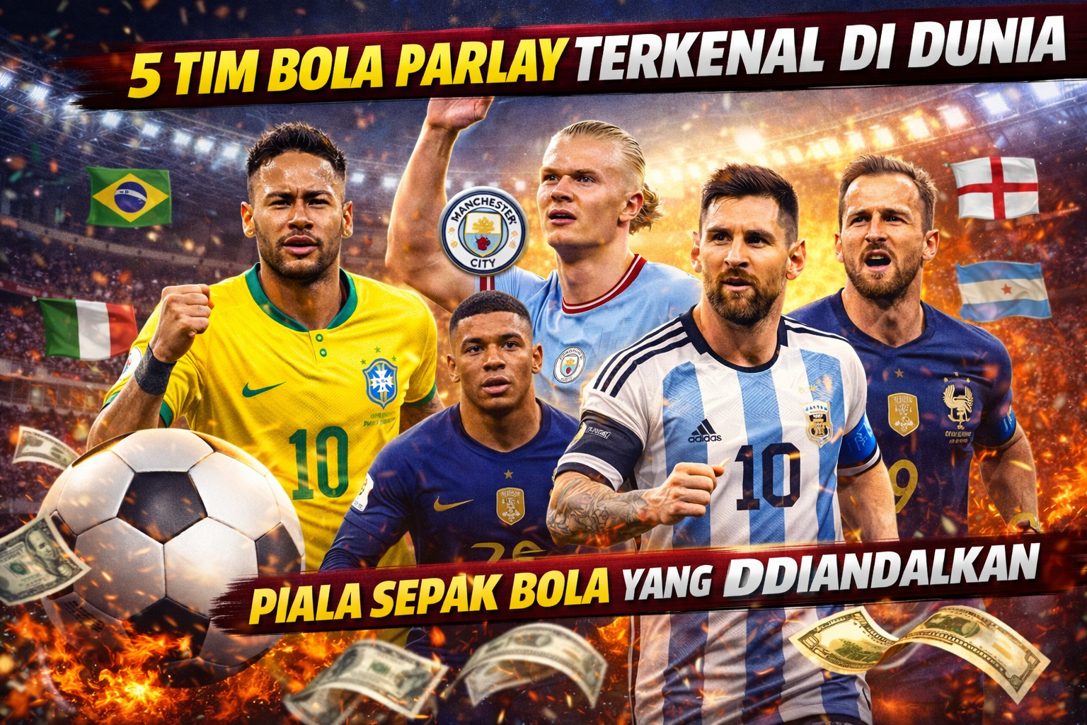 5 Tim Bola Parlay Terkenal di Dunia Piala Sepak Bola yang Paling Diandalkan