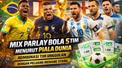 Mix Parlay Bola 5 Tim Menurut Piala Dunia: Kombinasi Tim Unggulan dengan Peluang Menang Stabil
