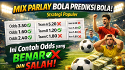 Mix Parlay Bola Prediksi Bola: Strategi Populer, Ini Contoh Odds yang Benar dan Salah