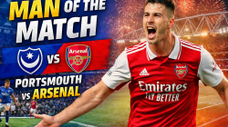 Man of the Match Portsmouth vs Arsenal: Gabriel Martinelli Tampil Gemilang Antar The Gunners Menang