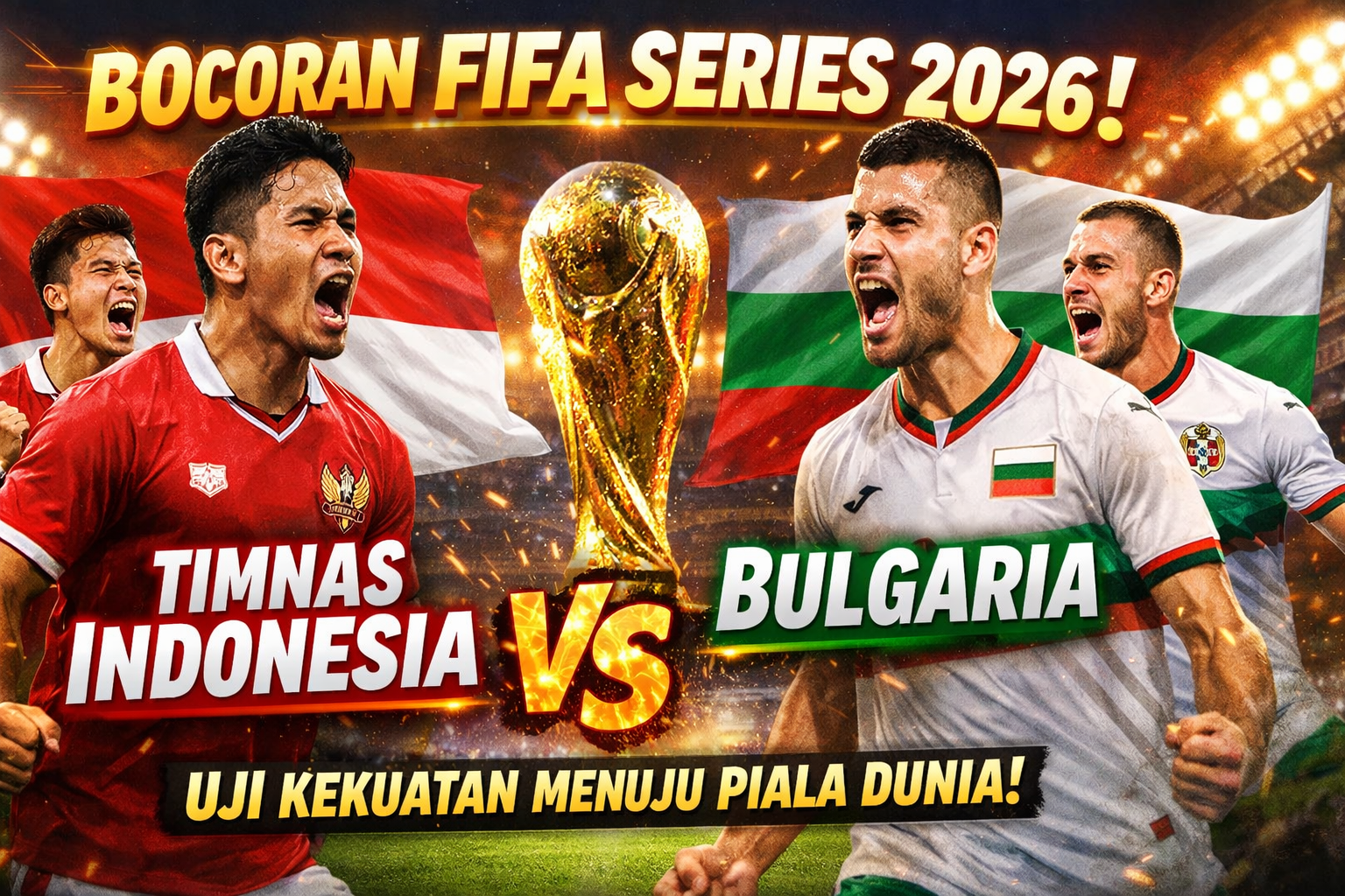 Bocoran FIFA Series 2026: Timnas Indonesia vs Bulgaria, Uji Kekuatan Menuju Piala Dunia