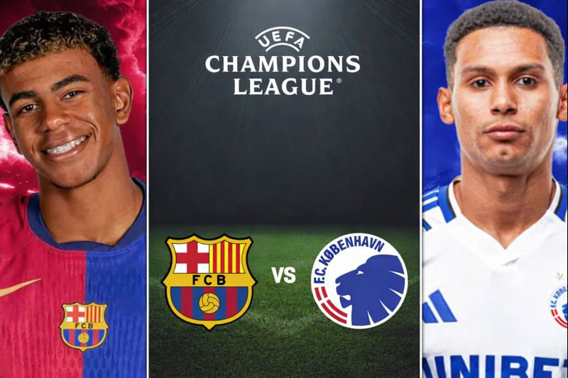 Head to Head Barcelona Vs FC Copenhagen