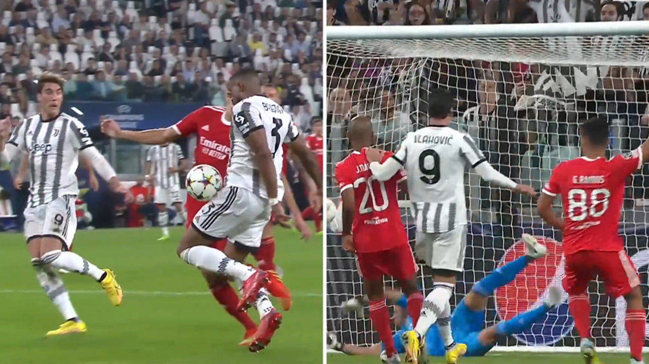 Head to Head Juventus Vs Benfica 