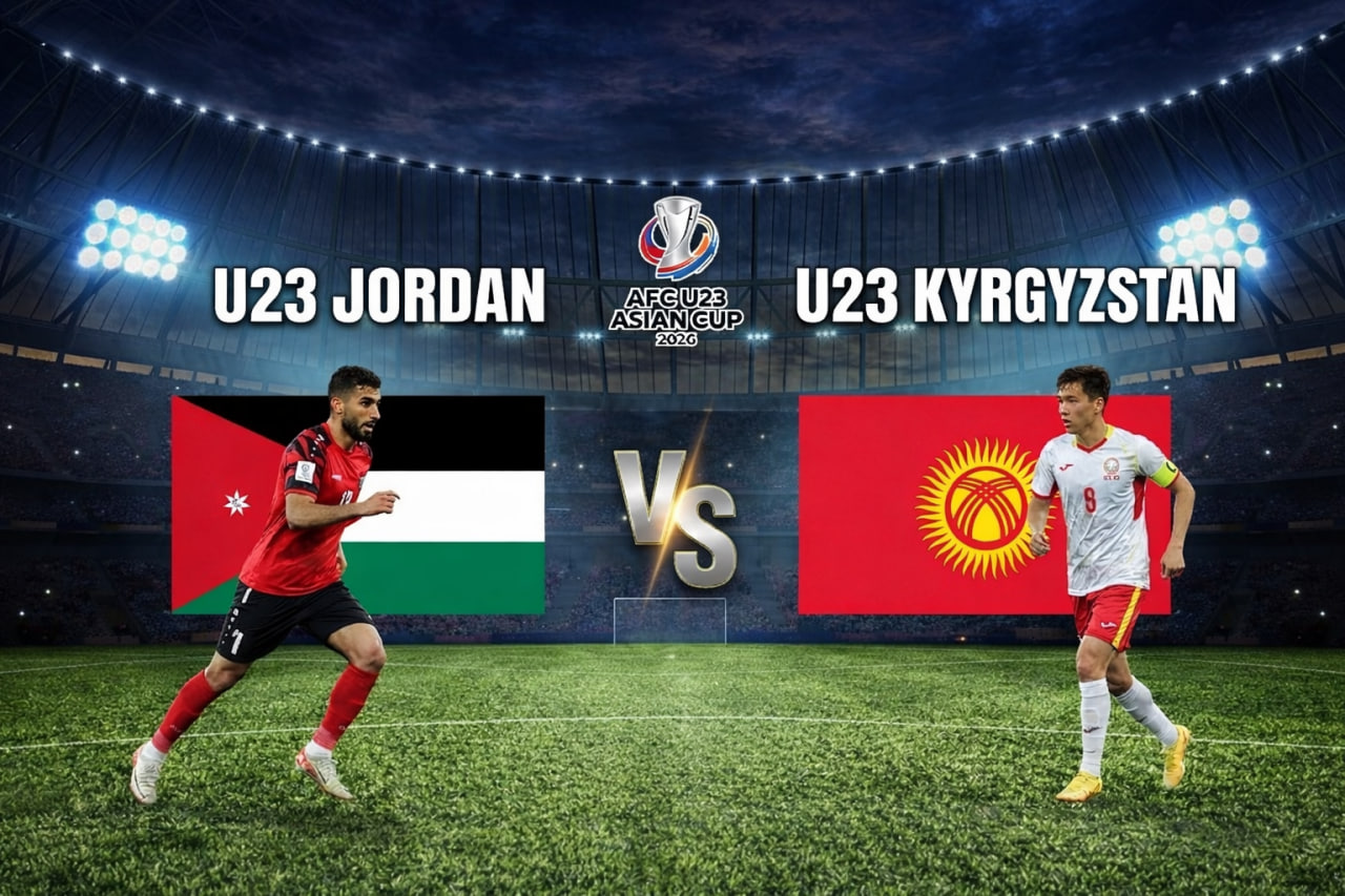 Jordan U23 Vs Kyrgyzstan U23