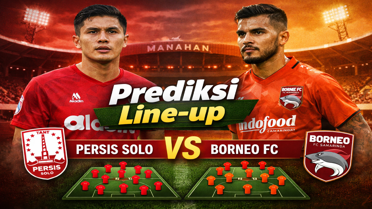 Prediksi Line-up Persis Solo vs Borneo FC pada Laga Sore Ini