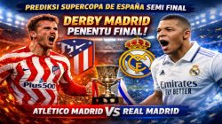 Prediksi Supercopa de España Semi Final Atlético de Madrid vs Real Madrid: Derby Panas Penentu Tiket Final