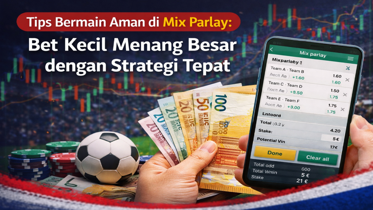 Tips Bermain Aman di Mix Parlay: Bet Kecil Menang Besar dengan Strategi Tepat