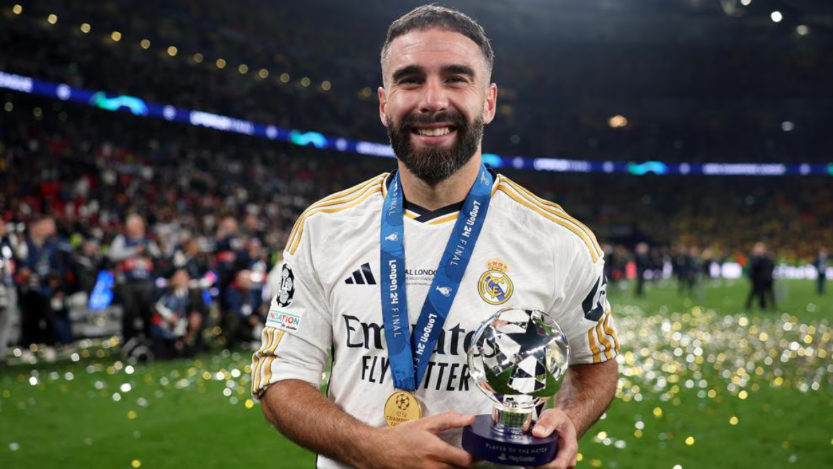 Dani Carvajal dinobatkan sebagai MPV final LIga Chamoions 2023/2024