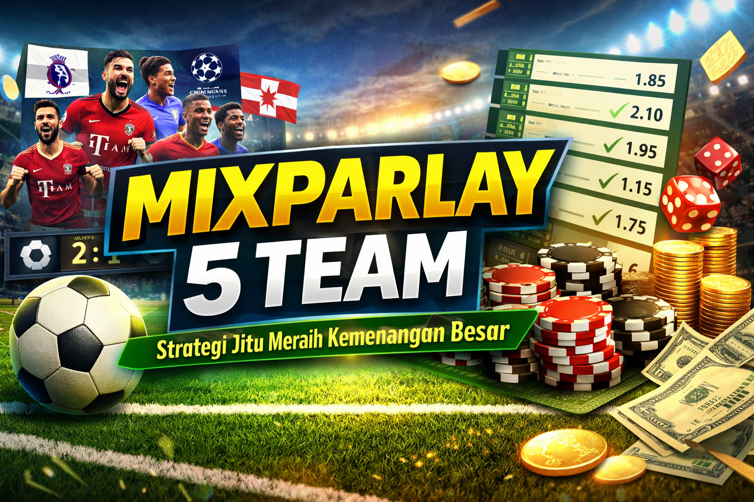 Mixparlay 5 Team Dalam Provider: Strategi Favorit Pemain untuk Peluang Menang Lebih Besar