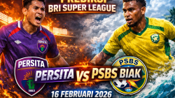 Prediksi BRI Super League: Persita vs PSBS Biak 16 Februari 2026