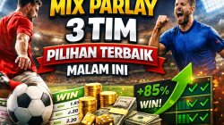 Mix Parlay 3 Tim Pilihan Terbaik Malam Ini