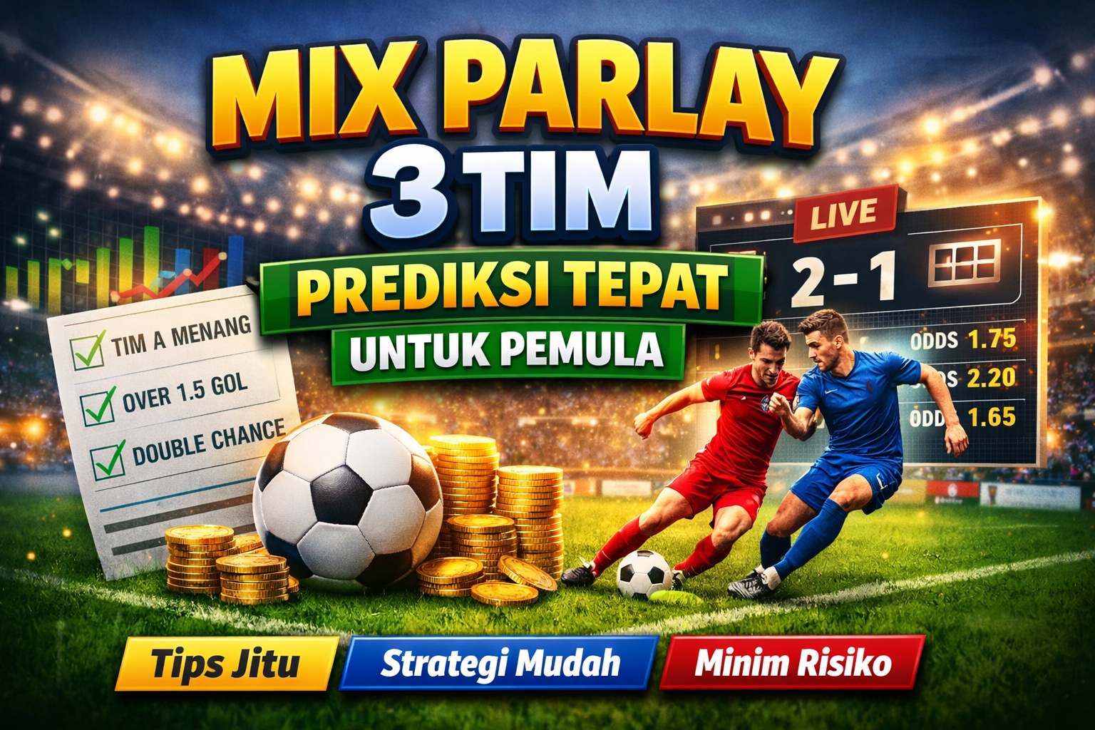 Mix Parlay 3 Tim Prediksi Tepat untuk Pemula