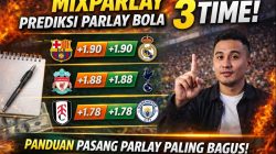 Mixparlay Konten Prediksi Parlay Bola 3 Time dengan Panduan Pasang Parlay Paling Bagus