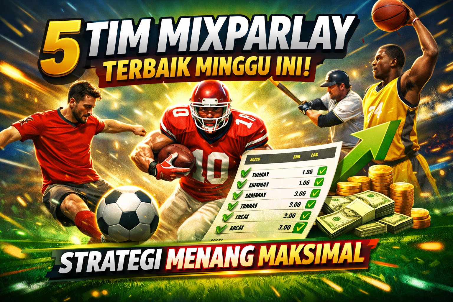 5 Tim Mixparlay Terbaik Minggu Ini: Strategi Menang Maksimal