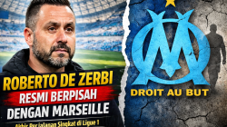 Roberto De Zerbi Resmi Berpisah dengan Marseille