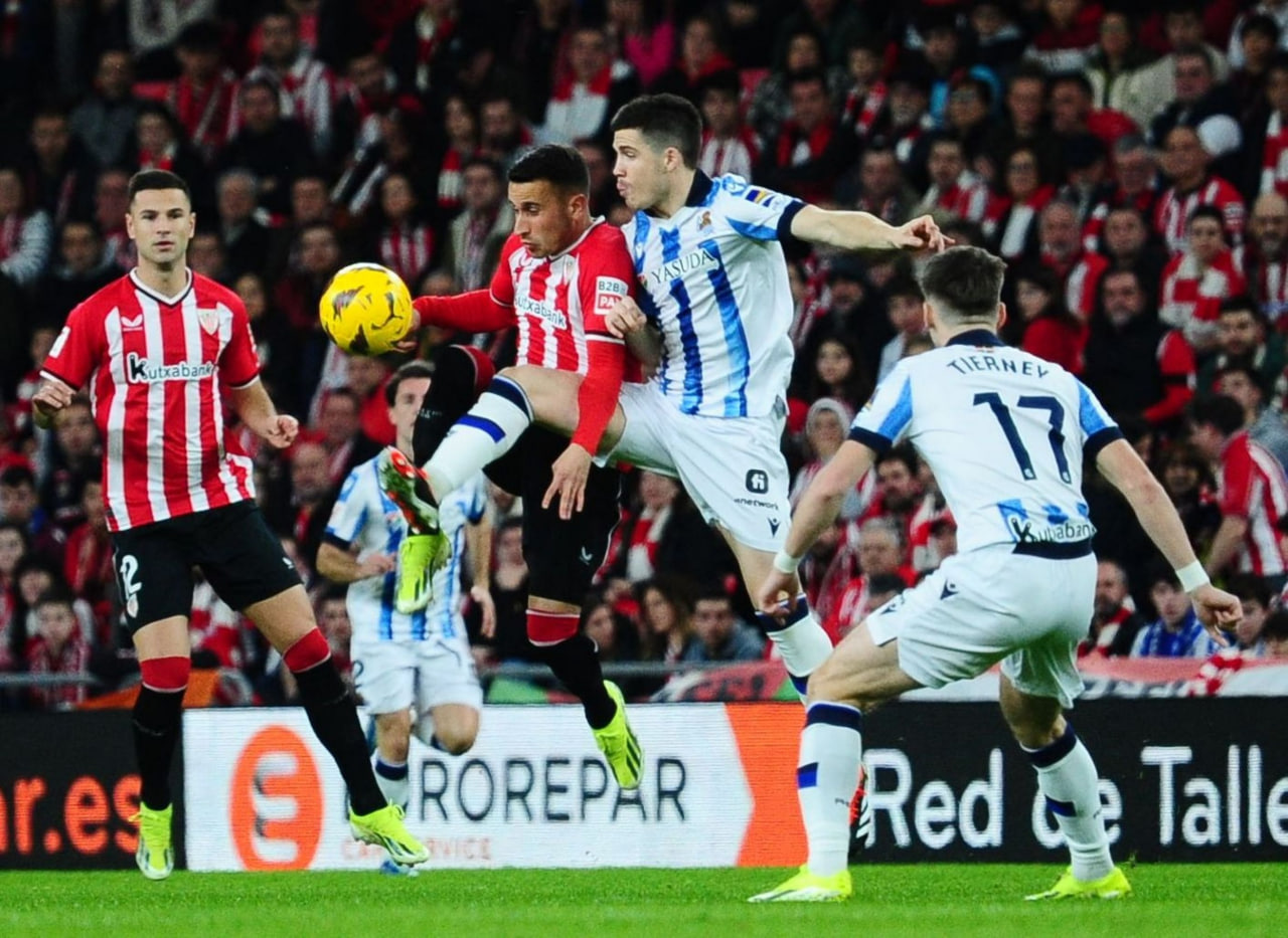 Head to Head Athletic Club Vs Real Sociedad