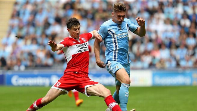 Head to Head Coventry City Vs Middlesbrough