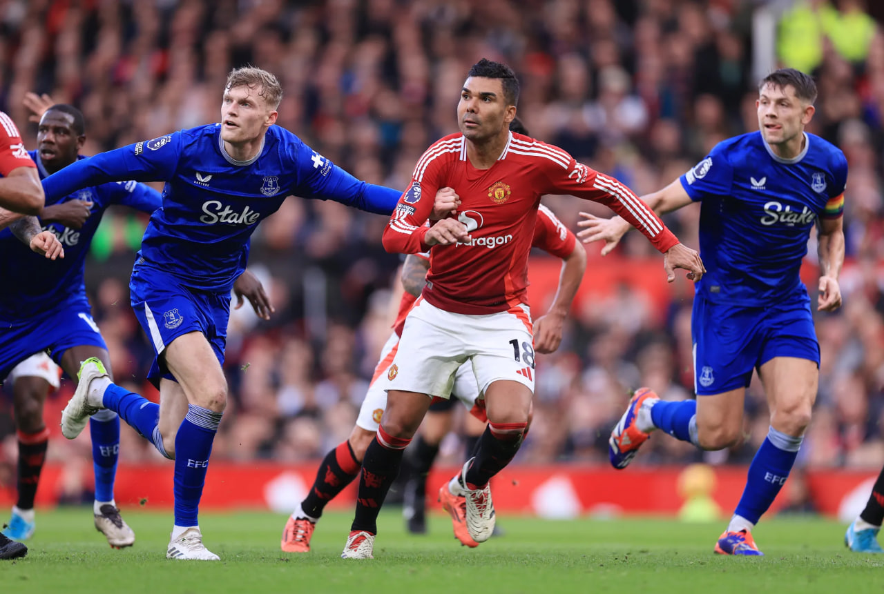 Head to Head Everton Vs Manchester United