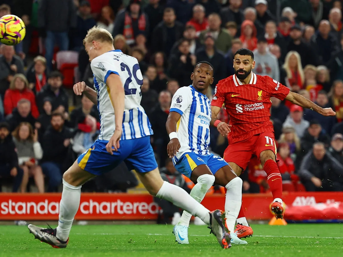 Head to Head Liverpool Vs Brighton